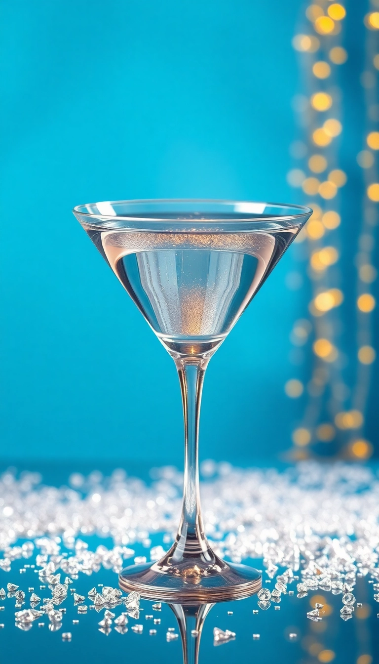 Best Beautiful AI Glamorous Cocktail Glass Phone Elegant Background
